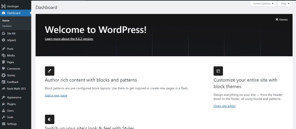 wordpress website builder